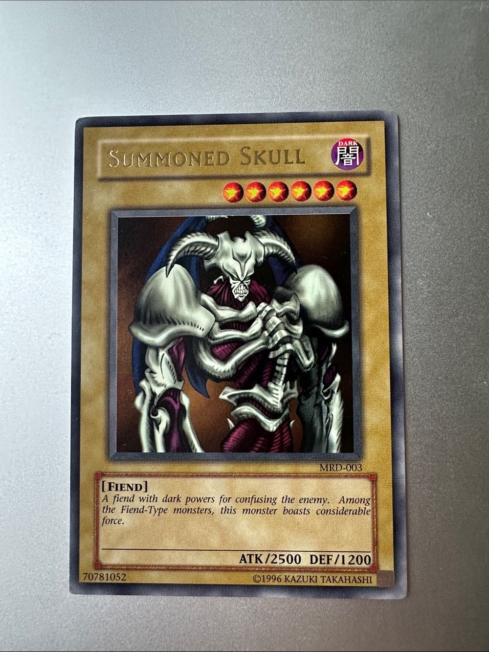 Summoned Skull Yu-Gi-Oh! Trading Card
